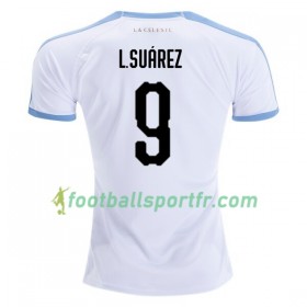 Tenue Uruguay Luis Suarez 9 Extérieur 2019 Copa América Maillot de Foot